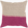 Dip Dyed Accent Pillow, Decorative Pillow by Surya, 18" length x 18" width thumbnail