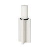Sophia 5.5'L x 3.5'W x 10.5'H Marble Candle Holder Large thumbnail 0