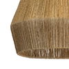 Collins Jute Pendant, by Woven, 18.5" height x 16.5" diameter thumbnail 2