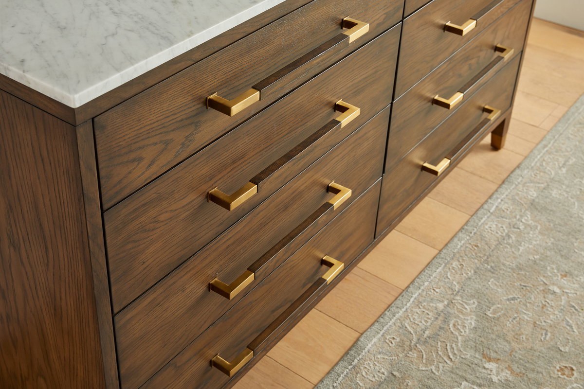 Cambria 8-Drawer Double Dresser, by Essentials for Living, 65" width x 36.25" height x 20" depth View 14