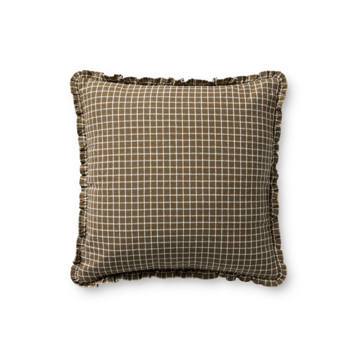 Chris Loves Julia x Loloi Dinah Pillow, Decorative Pillow, 18" length x 18" width View 1