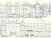 Browntone Terrace Blue Wallpaper thumbnail 0