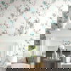 Charm Teal Peel & Stick Wallpaper thumbnail 1