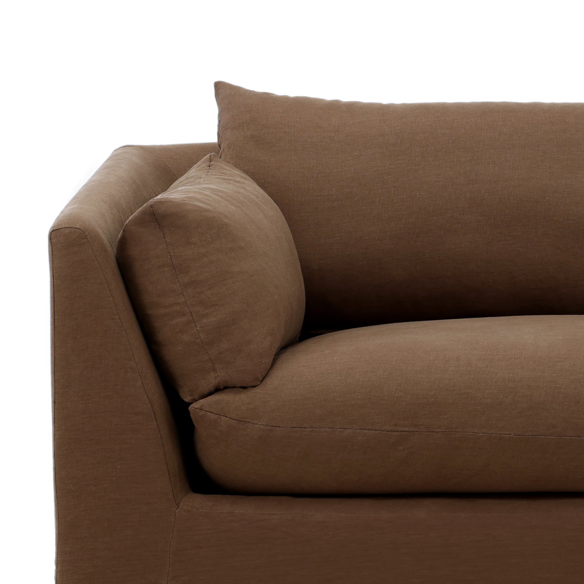 Otis Sofa Frame, Sofas & Sectional by Dovetail, 98.4" width x 28.35" height x 38.97" depth View 6