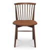 Marley Dining Chair Walnut-set Of Two, by Moe's Home, 18.58" width x 31.49" height x 20.19" depth thumbnail 4