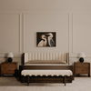 Carson Dining Bench Beige thumbnail 5