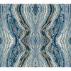 Kaleidoscope Blue Peel & Stick Wallpaper, by York Wall, 20' length x 2'3" width x 0.02" depth thumbnail