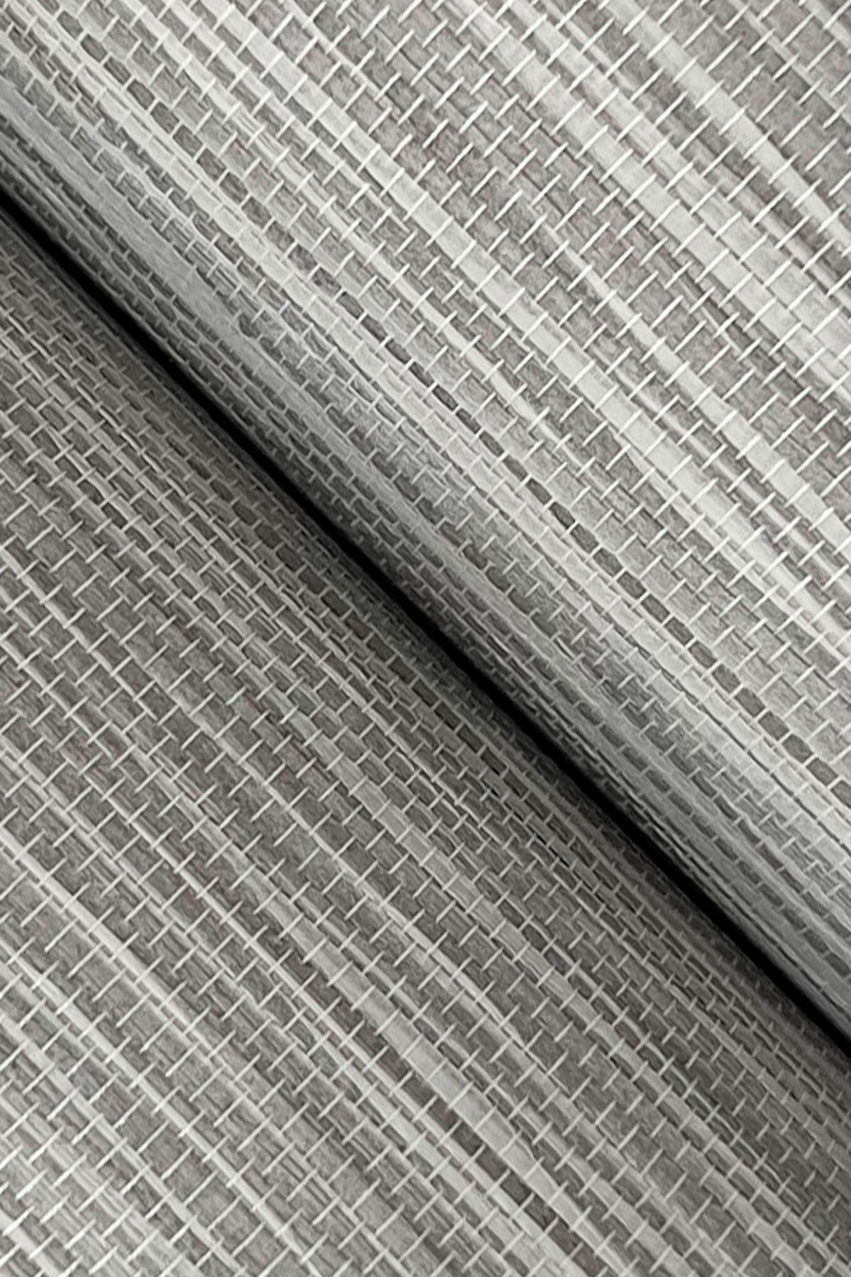Horizon Paperweave Grey Wallpaper large image 