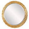 Celeste Gold Round Mirror thumbnail 4