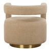 Grounded Modern Swivel Chair, Accent Chair by Uttermost, 28" width x 28" height x 30" depth thumbnail 8