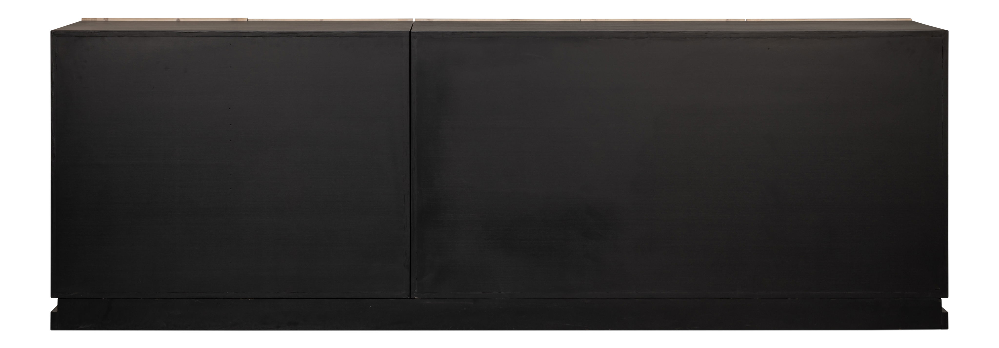 Nadir Sideboard, Cabinets & Sideboard by Sarreid, 107" length x 18" width x 36" height View 3