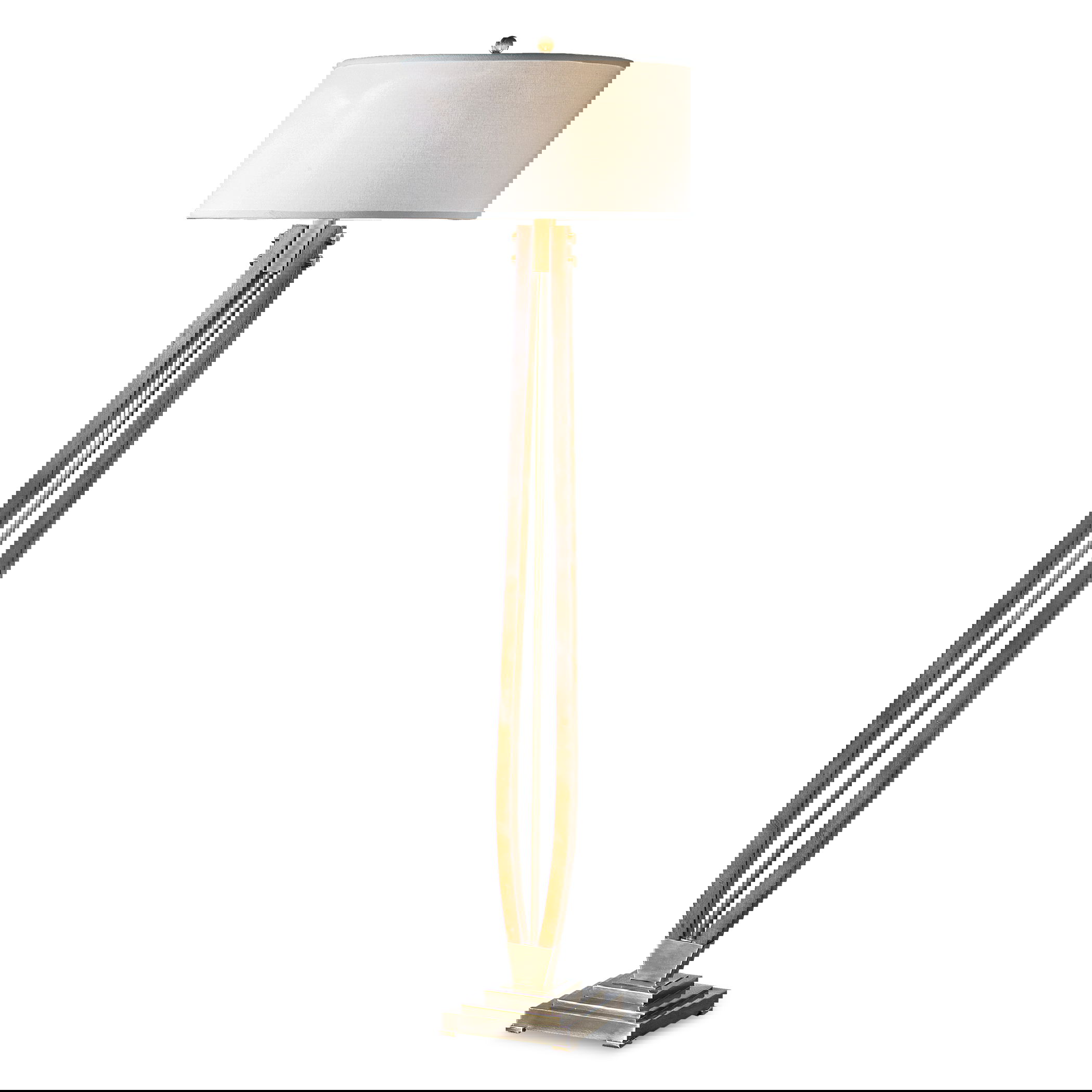 Boydton Burnished Wood Floor Lamp large image 