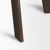 Welborn 72' Dark Brown Wood Rectangular Dining Table, by Mercana, 72" length x 40" width x 30" height thumbnail 11