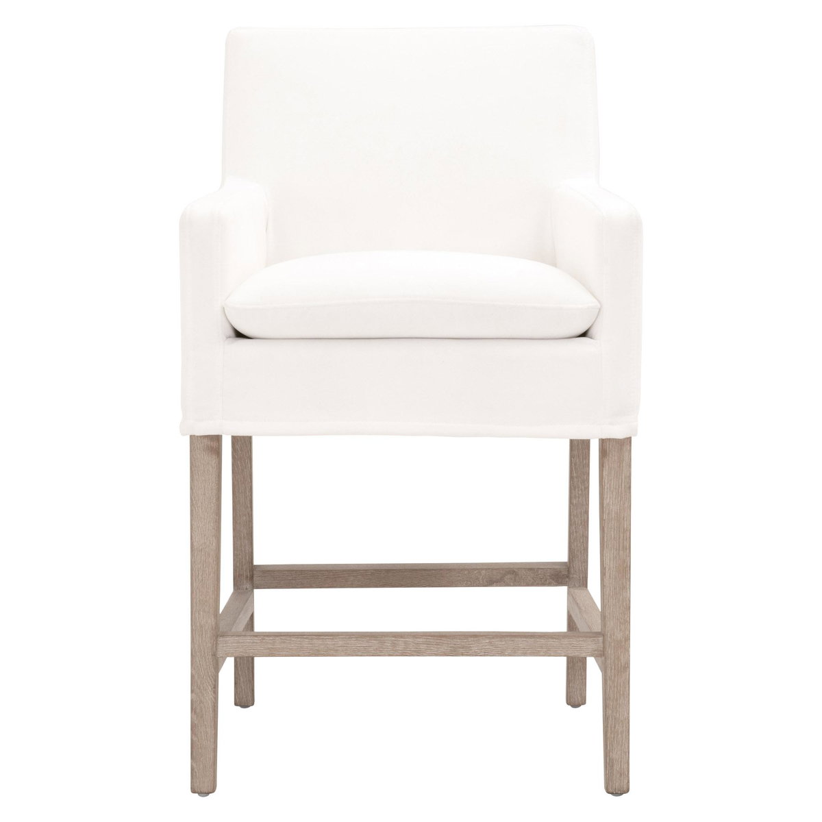 Drake Slipcover Counter Stool, Dining Chair by Essentials for Living, 23.5" width x 39.5" height x 24.5" depth View 1