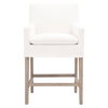 Drake Slipcover Counter Stool, Dining Chair by Essentials for Living, 23.5" width x 39.5" height x 24.5" depth thumbnail 1