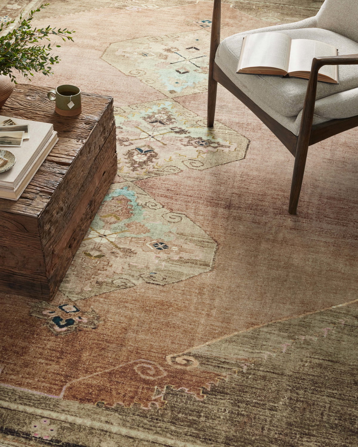 Magnolia Home by Joanna Gaines x Loloi Sinclair Rug, 2' length x 5' width View 5