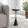 Midnight Accent Table, Furniture by Uttermost, 12.5" width x 22.5" height x 12.5" depth thumbnail 4