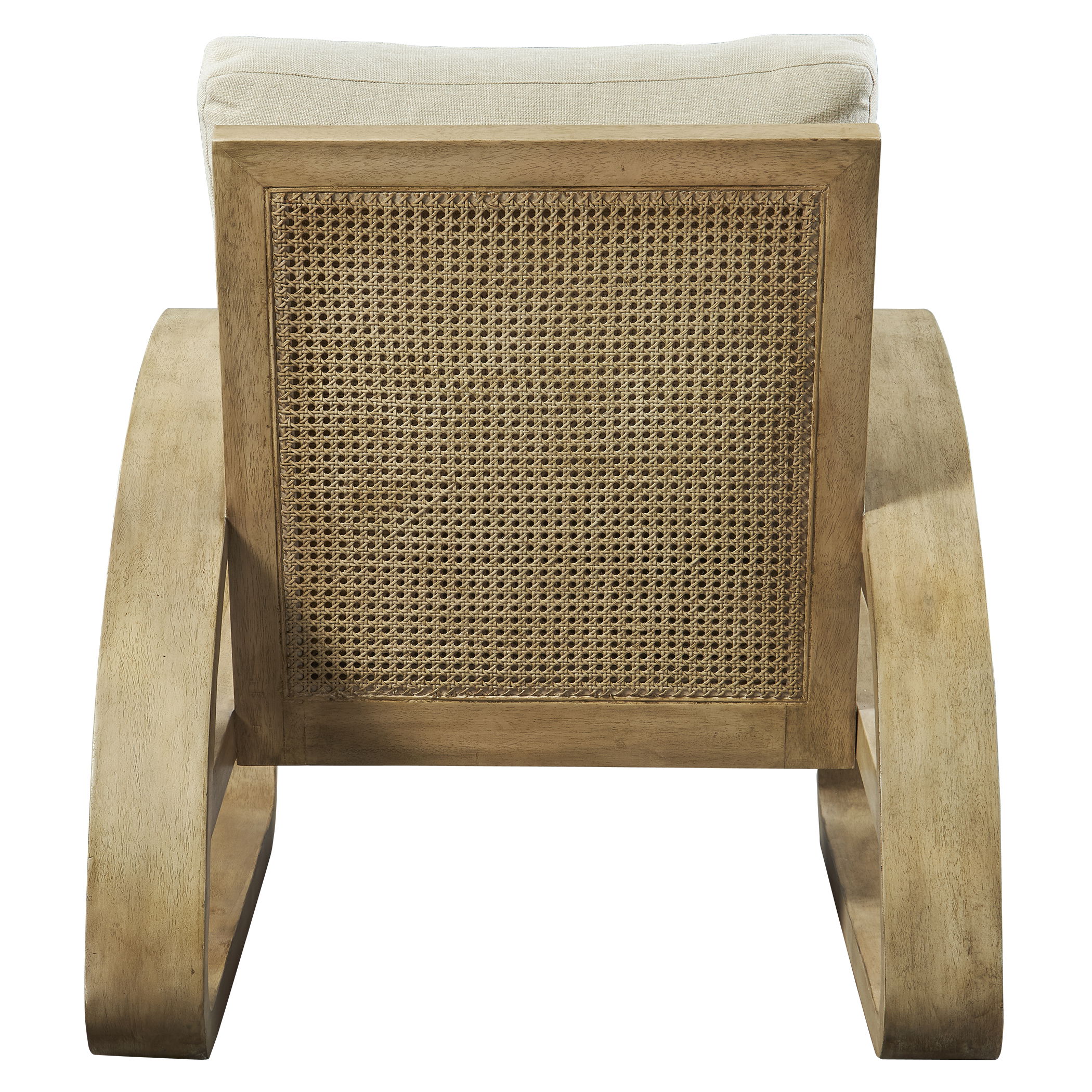 Barbora Wooden Accent Chair large image 