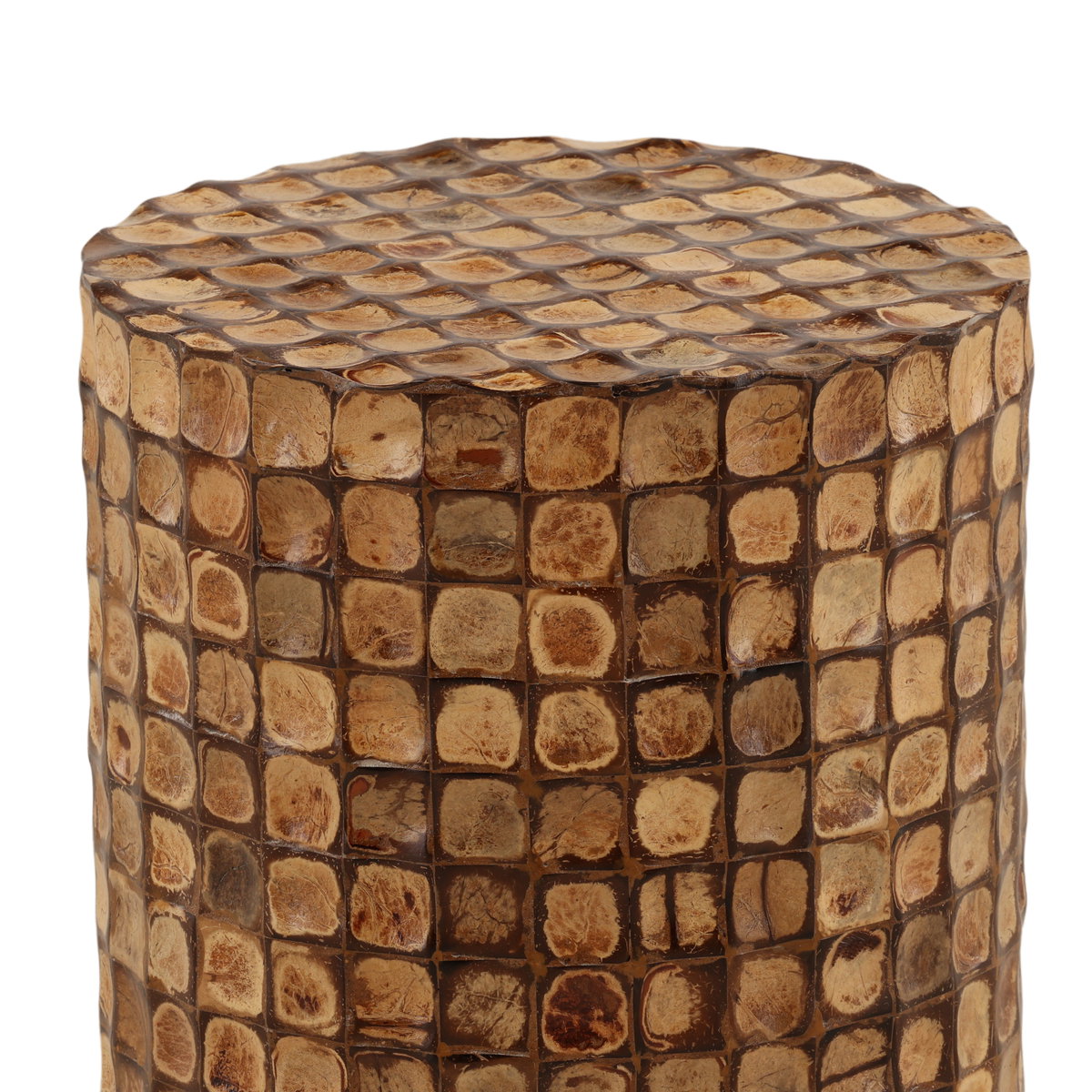 Rami Side Table Natural, Side & End Table by Dovetail, 15.75" width x 17.91" height x 15.67" depth View 4