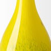 Jasse Large Yellowith Gray Ombre Glass Vase, by Mercana, 7.09" length x 7.09" width x 20.67" height thumbnail 8