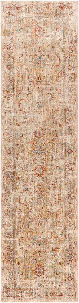 Aspendos Machine Woven Rug, by Surya, 10'0.08" length x 2'7.5" width