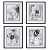 Tangled Threads Abstract Framed Prints Set/4, Art by Uttermost, 24.37" width x 28.37" height x 1.62" depth thumbnail 1