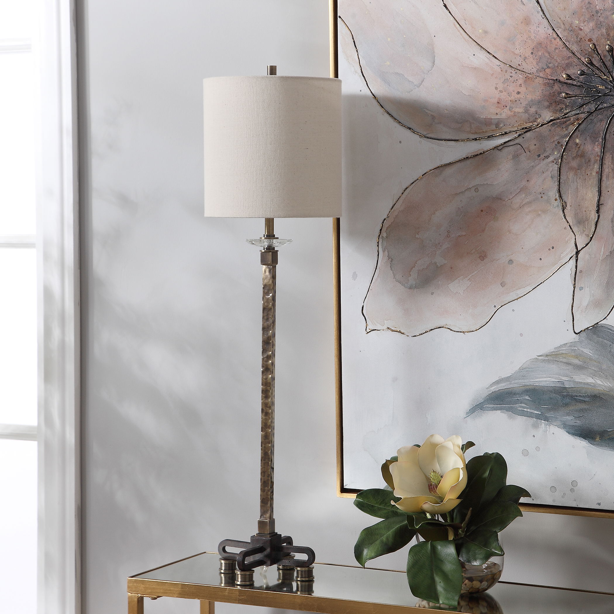 Parnell Industrial Buffet Lamp large image 