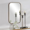 Malay Vanity Mirror, by Uttermost, 1'8.12" width x 2'6" height x 1.5" depth thumbnail 5