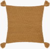 Makrome Accent Pillow Down, Decorative Pillow by Surya, 18" length x 18" width thumbnail