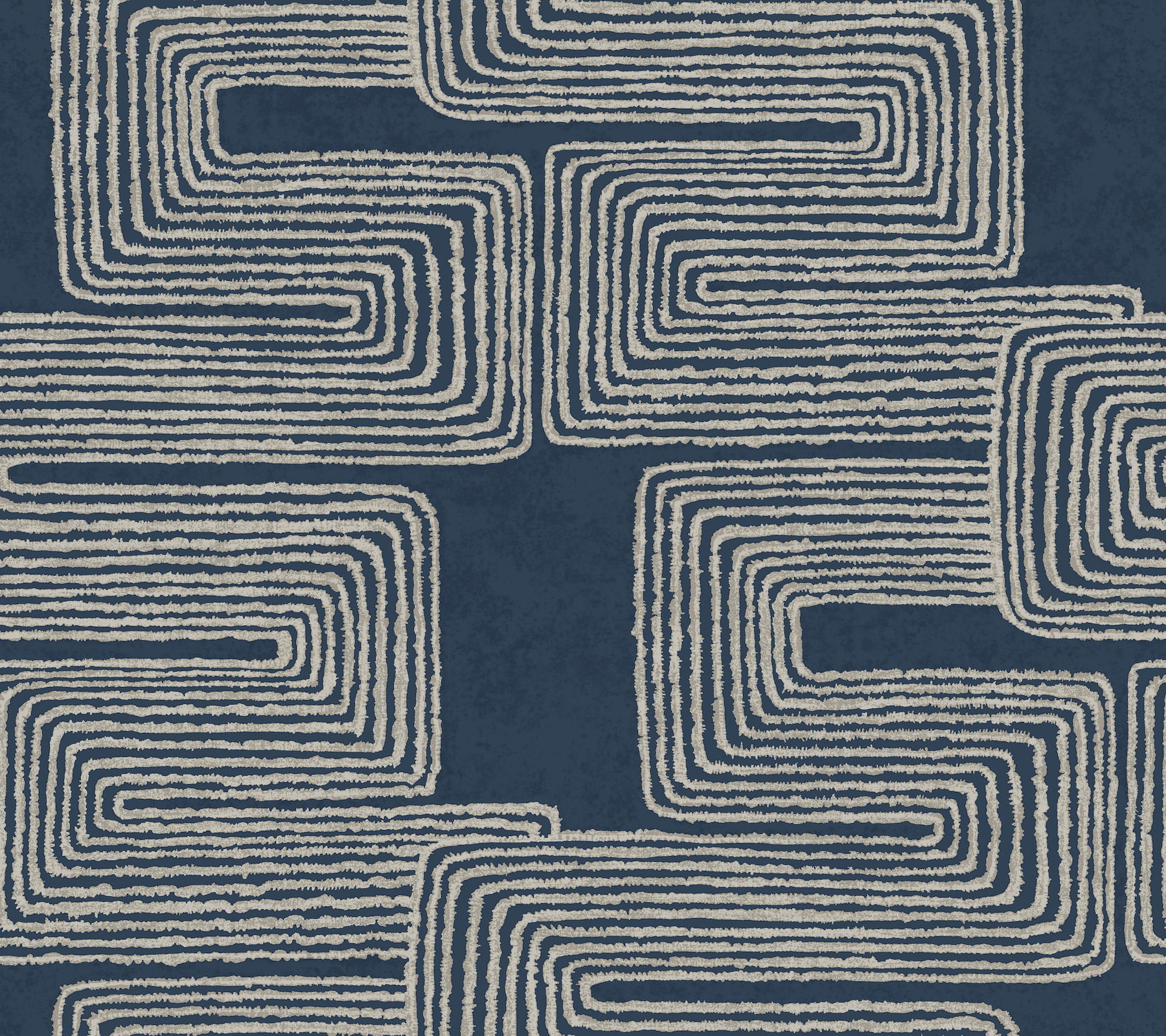 Zulu Thread Midnight & Silver Wallpaper large image 
