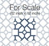 Hedgerow Trellis Navy Peel & Stick Wallpaper thumbnail 5