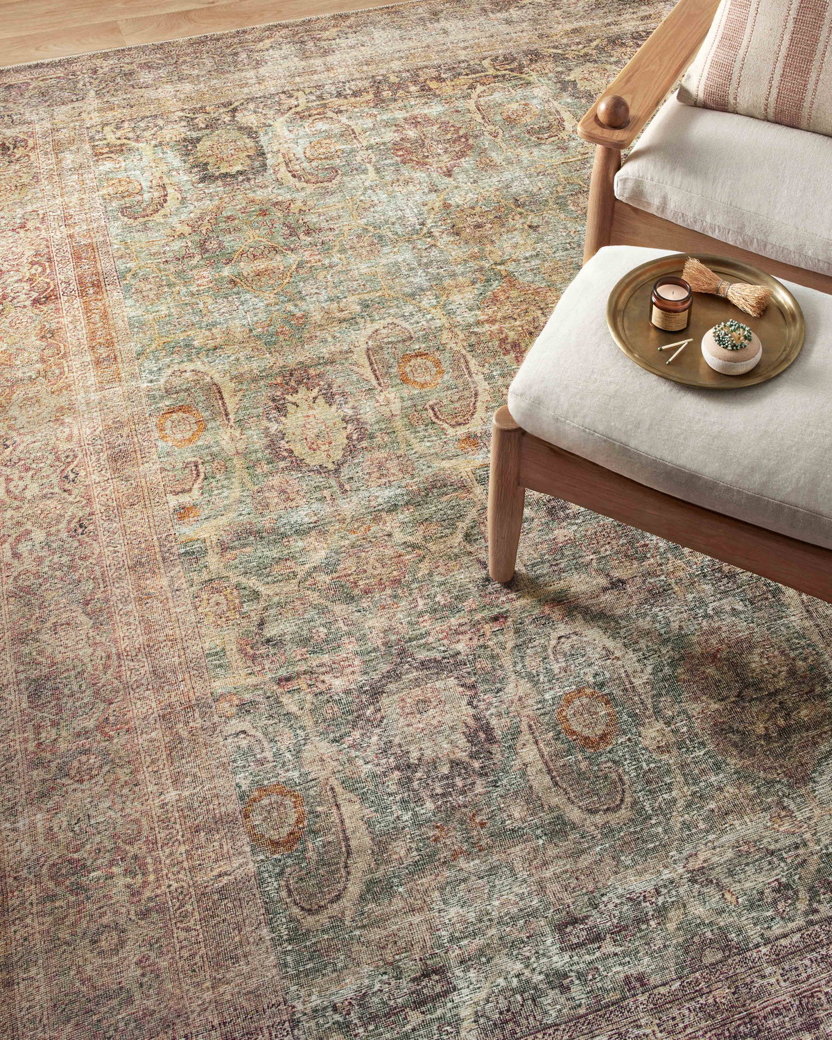 Amber Lewis x Loloi Georgie Rug, 8'4" length x 11'6" width View 6