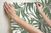 Bali Leaves Green Peel & Stick Wallpaper thumbnail 6