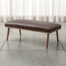 Online Designer Bedroom Cavett Leather Bench