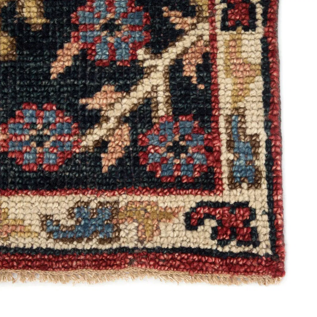 Tilney Hand-Knotted Wool Red/Beige Area Rug large image 