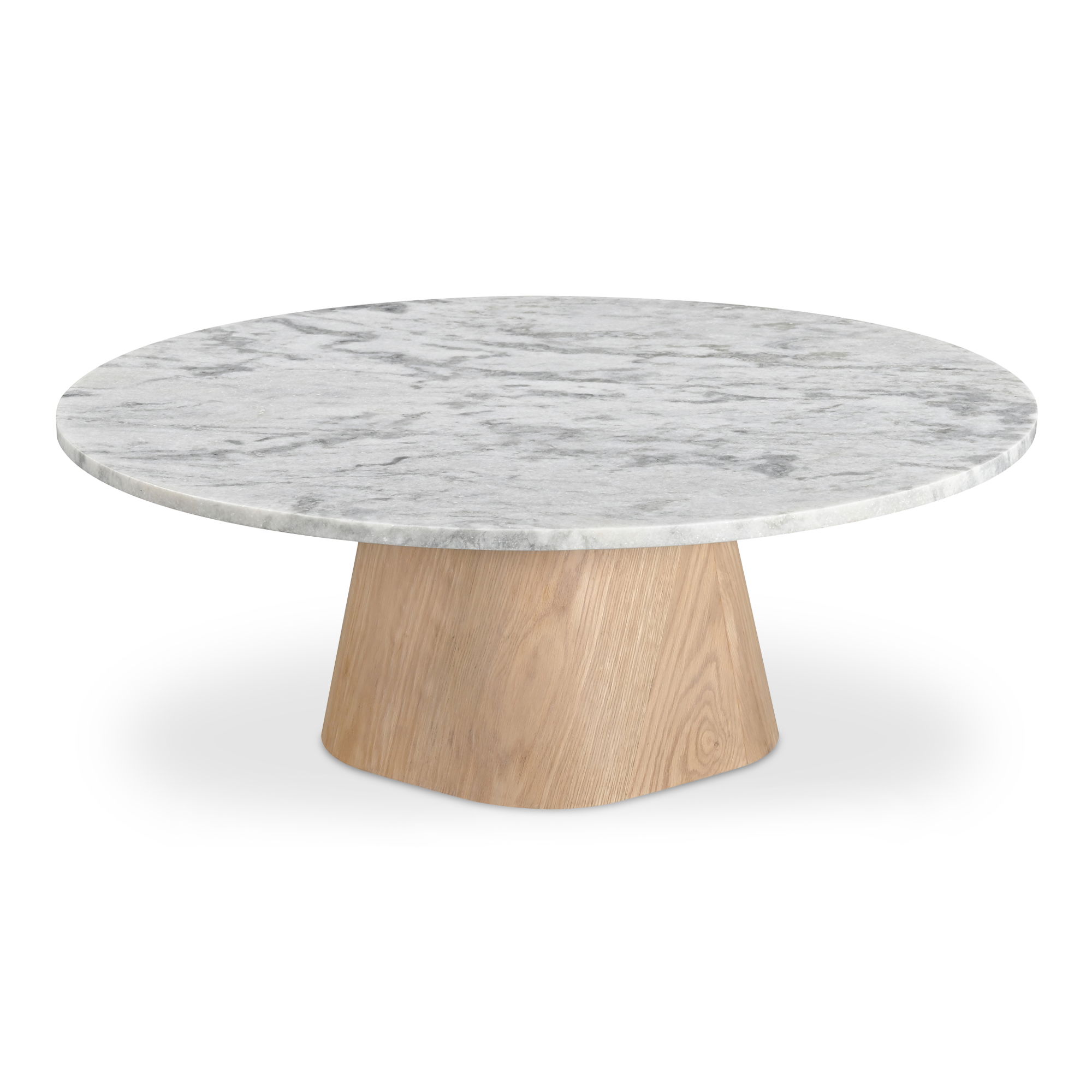 Evelyn Coffee Table Ashen Grey Matrix, by Moe's Home, 42" width x 15" height x 42" depth View 3