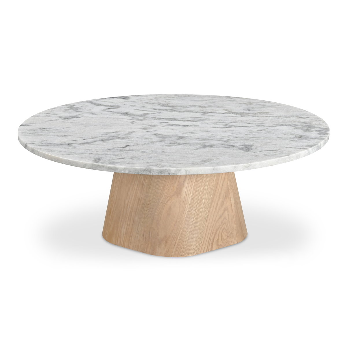 Evelyn Coffee Table Ashen Grey Matrix, by Moe's Home, 42" width x 15" height x 42" depth View 3