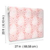 Colony Club Shell Pink Peel & Stick Wallpaper thumbnail 11
