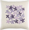 Little Flower Accent Pillow, Decorative Pillow by Surya, 20" length x 20" width thumbnail
