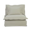 Olivia Slipper Chair Sand thumbnail 0