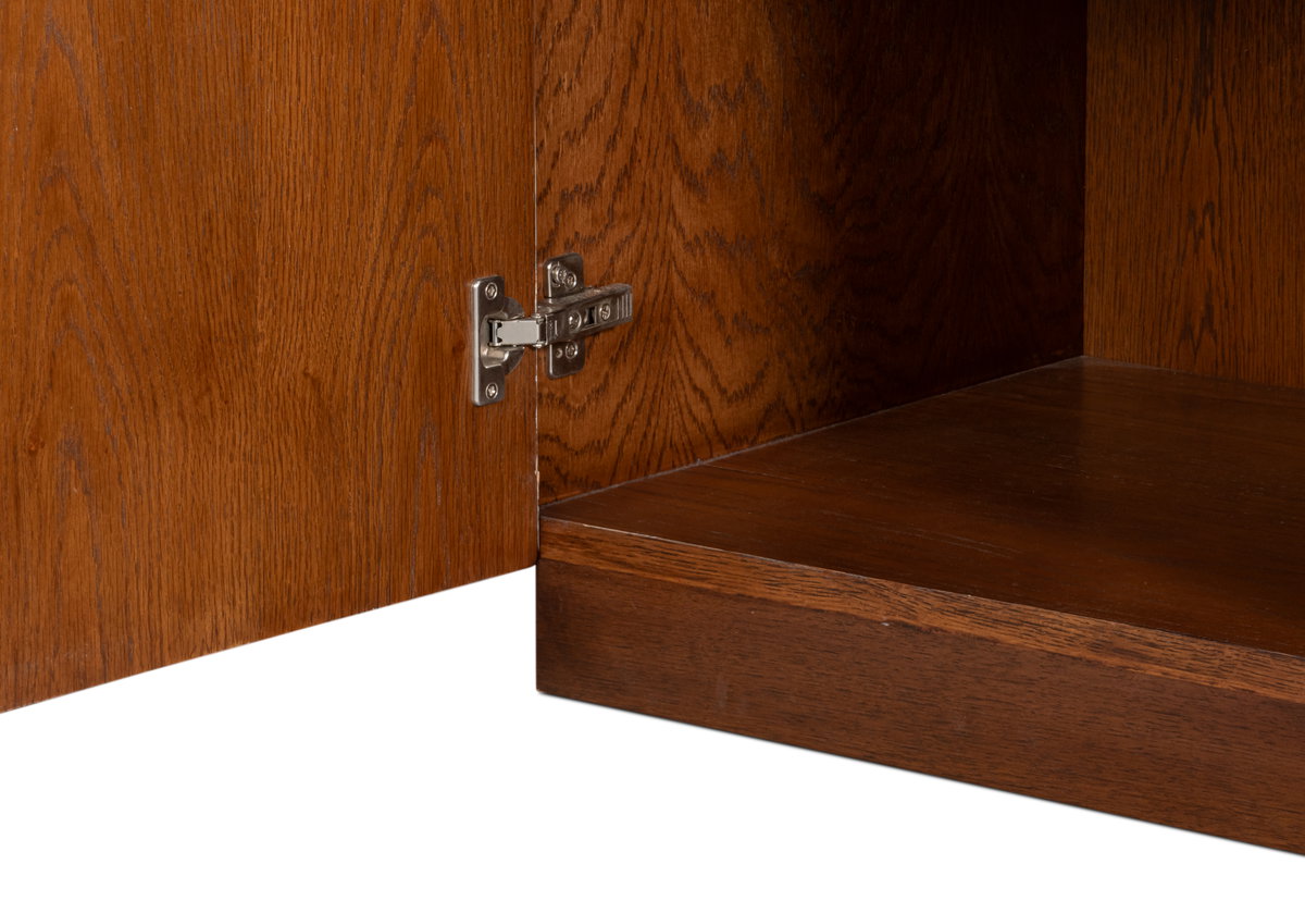 Capriole Credenza, by Sarreid, 1'8" length x 7'2" width x 3' height View 7
