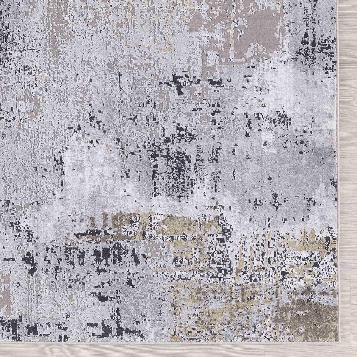 Hampton Gold 8 X 11 Rug, by Uttermost, 8'6" width x 11'6" height x 0.25" depth View 4