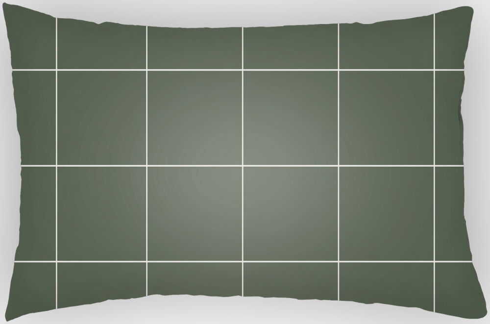 Gridwork Lumbar Pillow, Decorative Pillow by Surya, 14" length x 22" width