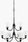 Yueva Chandelier, by Surya, 29" length x 29" width x 30" height thumbnail