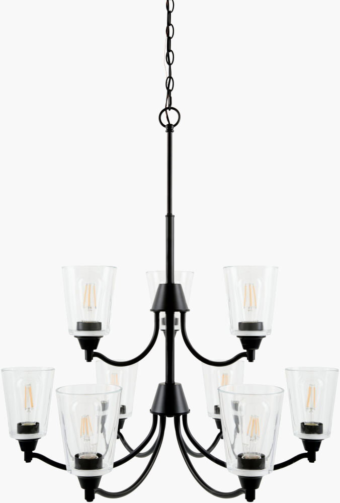 Yueva Chandelier, by Surya, 29" length x 29" width x 30" height