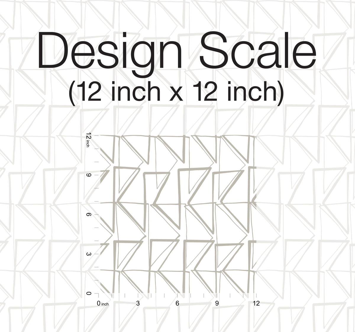 Love Triangles  Gold Metallic Peel & Stick Wallpaper, by York Wall, 20' length x 1'8.5" width x 0.02" depth View 4