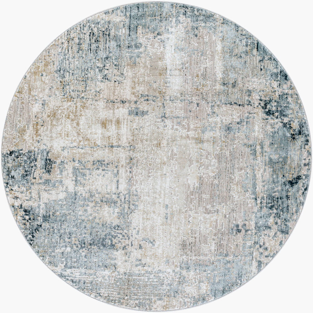 Brunswick Machine Woven Rug, by Surya, 5'2.99" length x 5'2.99" width