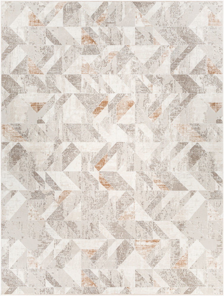 Allegro Machine Woven Rug, by Surya, 1'3.75" length x 1'3.75" width
