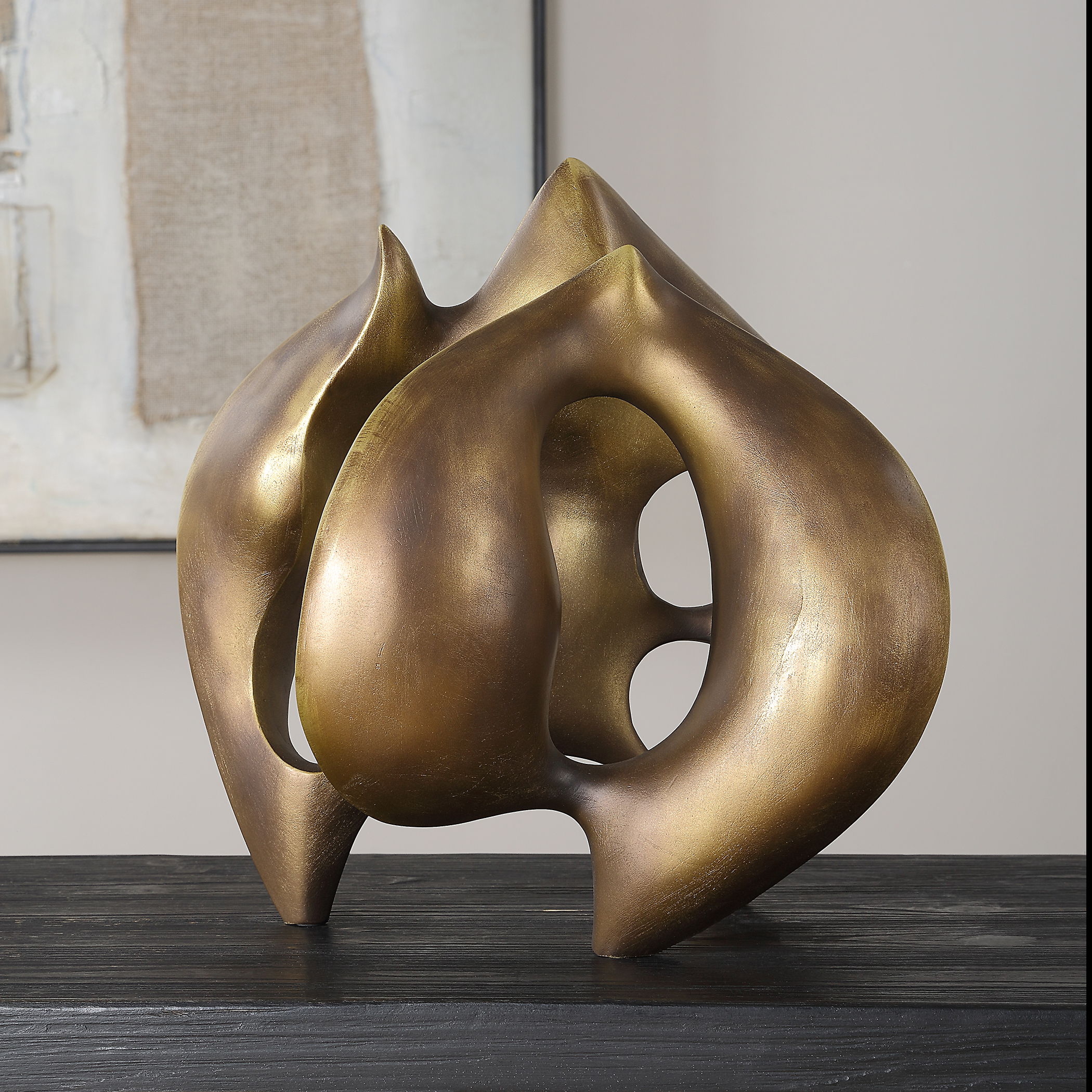 Celestial Flow Bronze Sculpture large image 