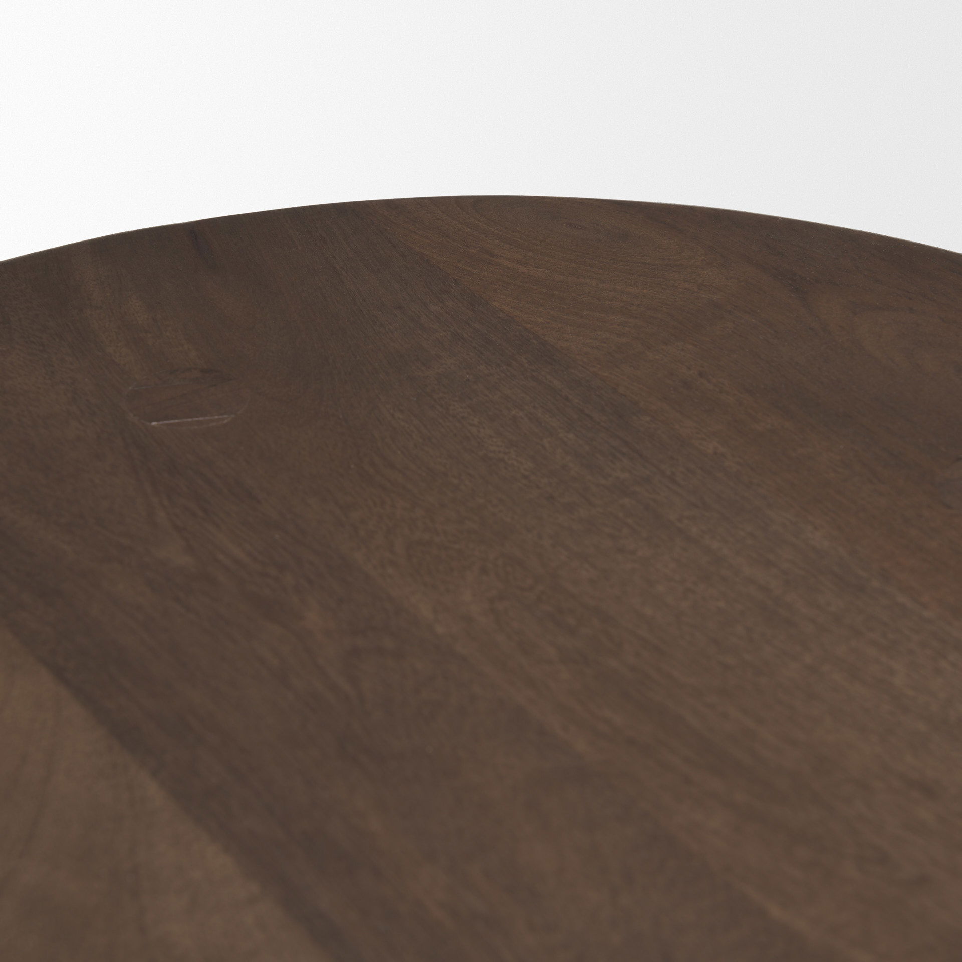 Weldon Dark Brown Wood with Matte Black Metal Counter Stool large image 